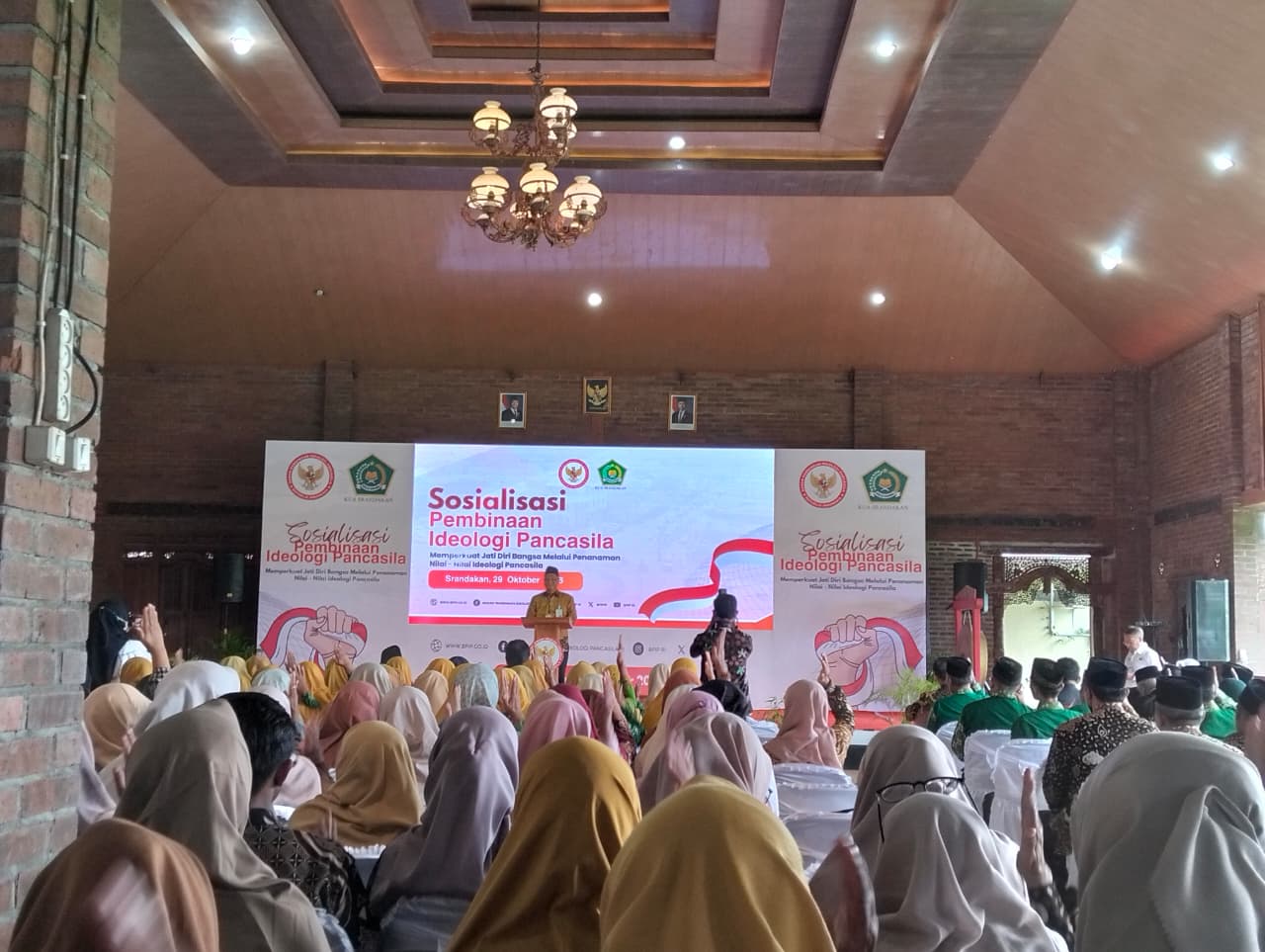 Perkuat Karakter Kebangsaan, Kepala MTsN 9 Bantul Ikuti Sosialisasi Pembinaan Ideologi Pancasila